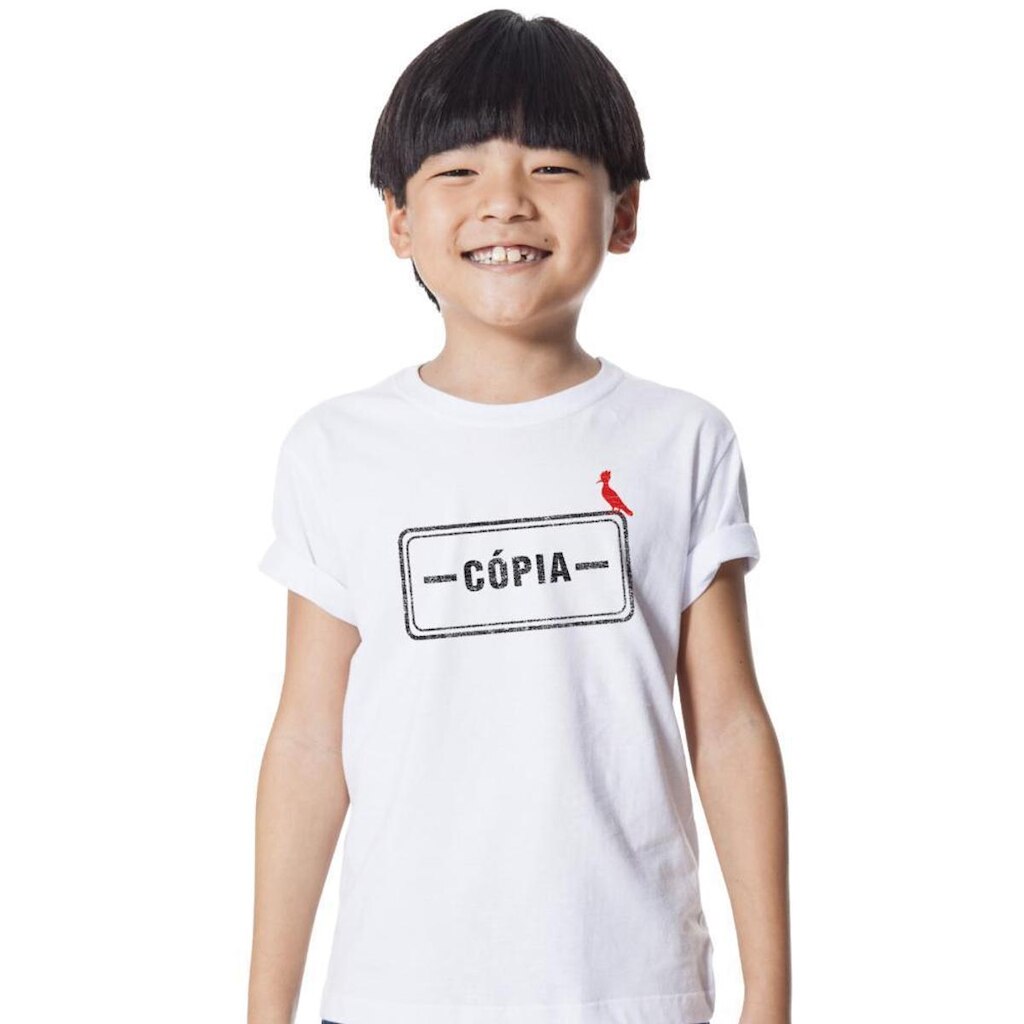 Camiseta Carimbo Cópia Reserva Mini