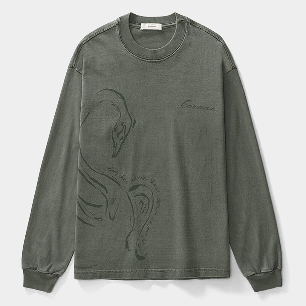 Camiseta Carnan Swan Long Sleeve Masculina