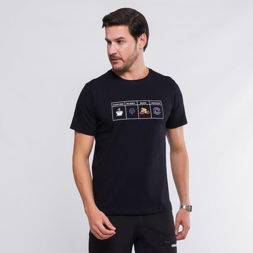 Camiseta Casual Masculina Marcio May Coffee