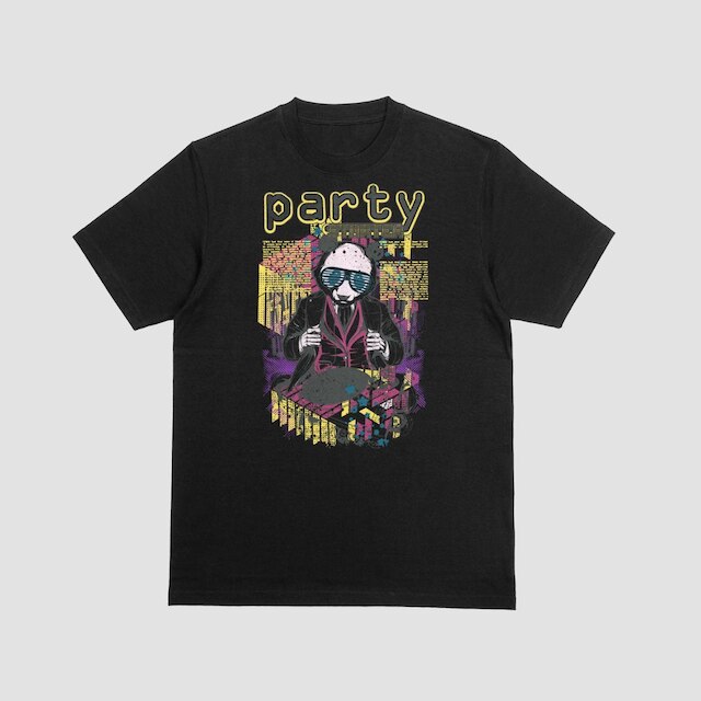 Camiseta Casual Masculina Party Estilosa Confortável Malha Algodão Manga Curta do P ao G1