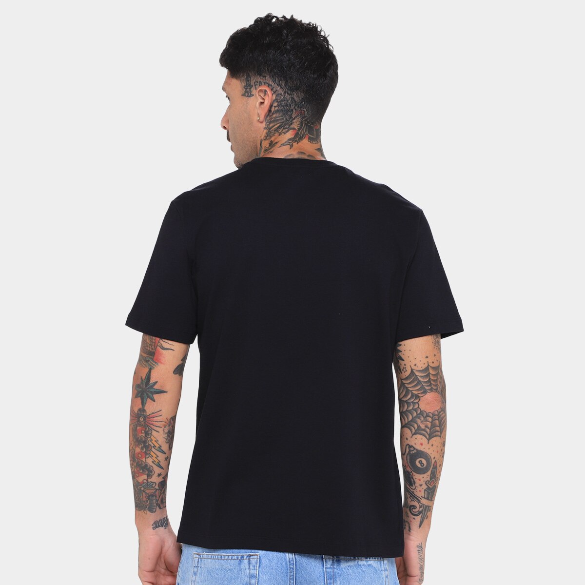 Camiseta Cavalera Comfort Degrade Asssinatura Masculina - 1