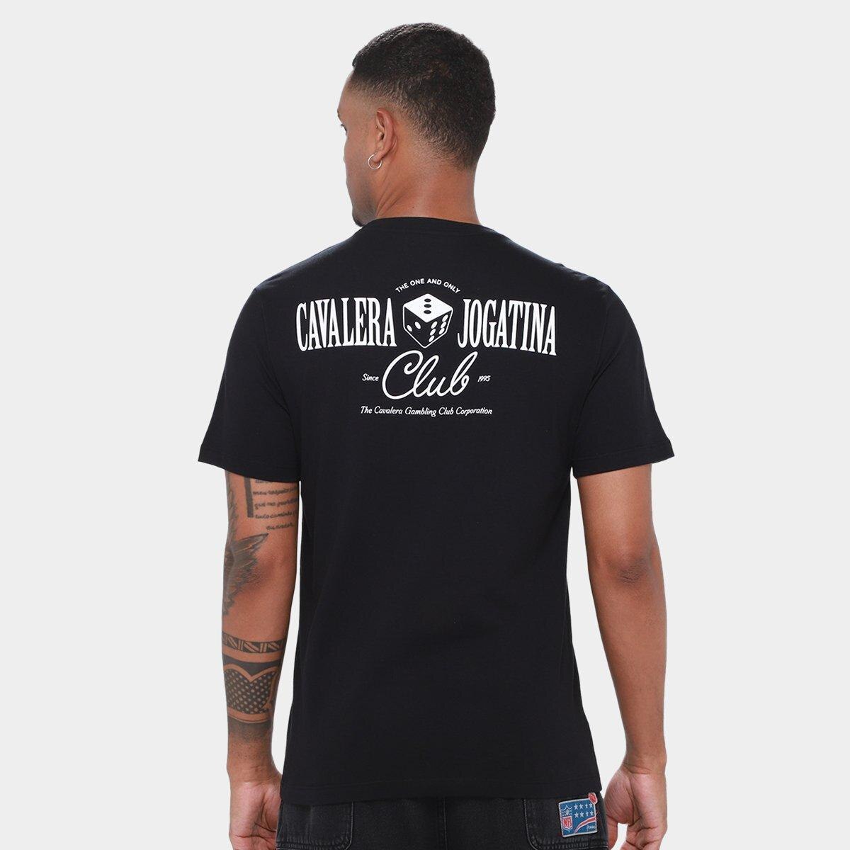 Camiseta Cavalera Comfort Jogatina Club Masculina - 1