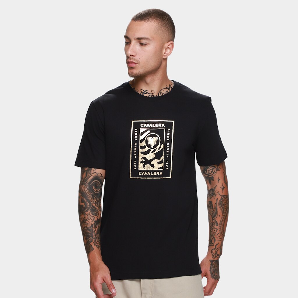 Camiseta Cavalera Indie Eagle Card Masculina
