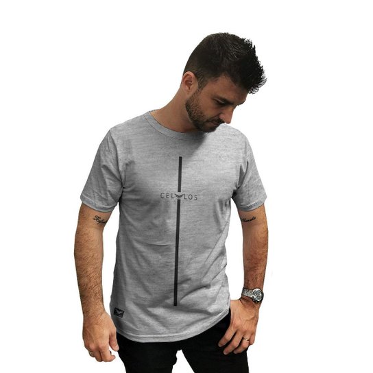 Camiseta Cellos Stripe Premium Masculina - Mescla é ruim? Camiseta Cellos Stripe Premium Masculina - Mescla é boa?