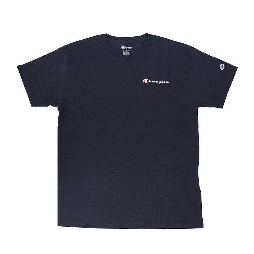 Camiseta Champion "Athletic" Mini Script Logo Ink - Preto