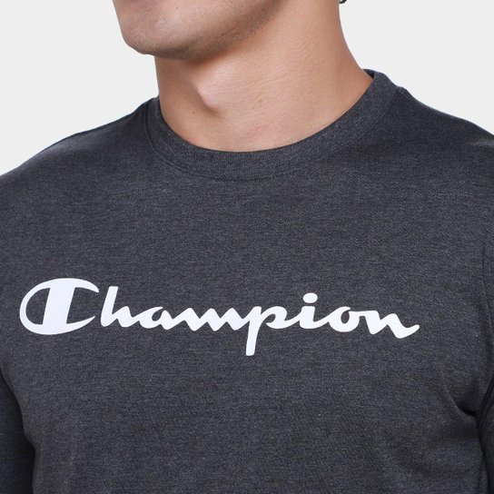 Camiseta Champion Carry Over Clas Script Masculina
