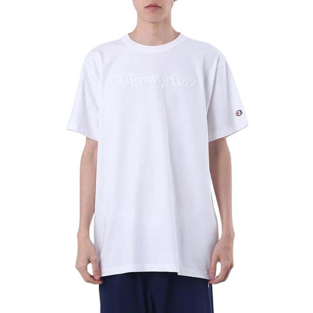 Camiseta Champion Embossing Off White