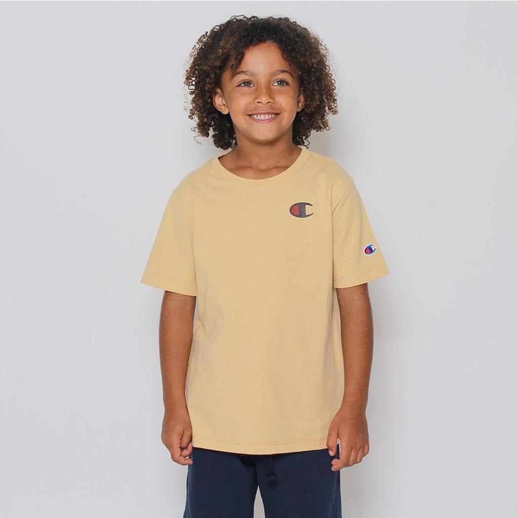 CAMISETA CHAMPION INFANTIL C LOGO INK