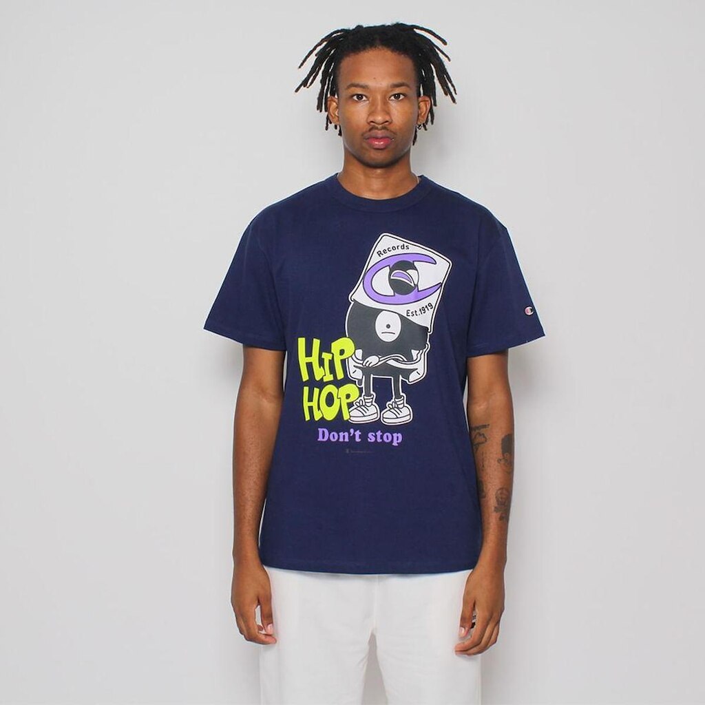 CAMISETA CHAMPION LIFE HIP HOP DONT STOP INK