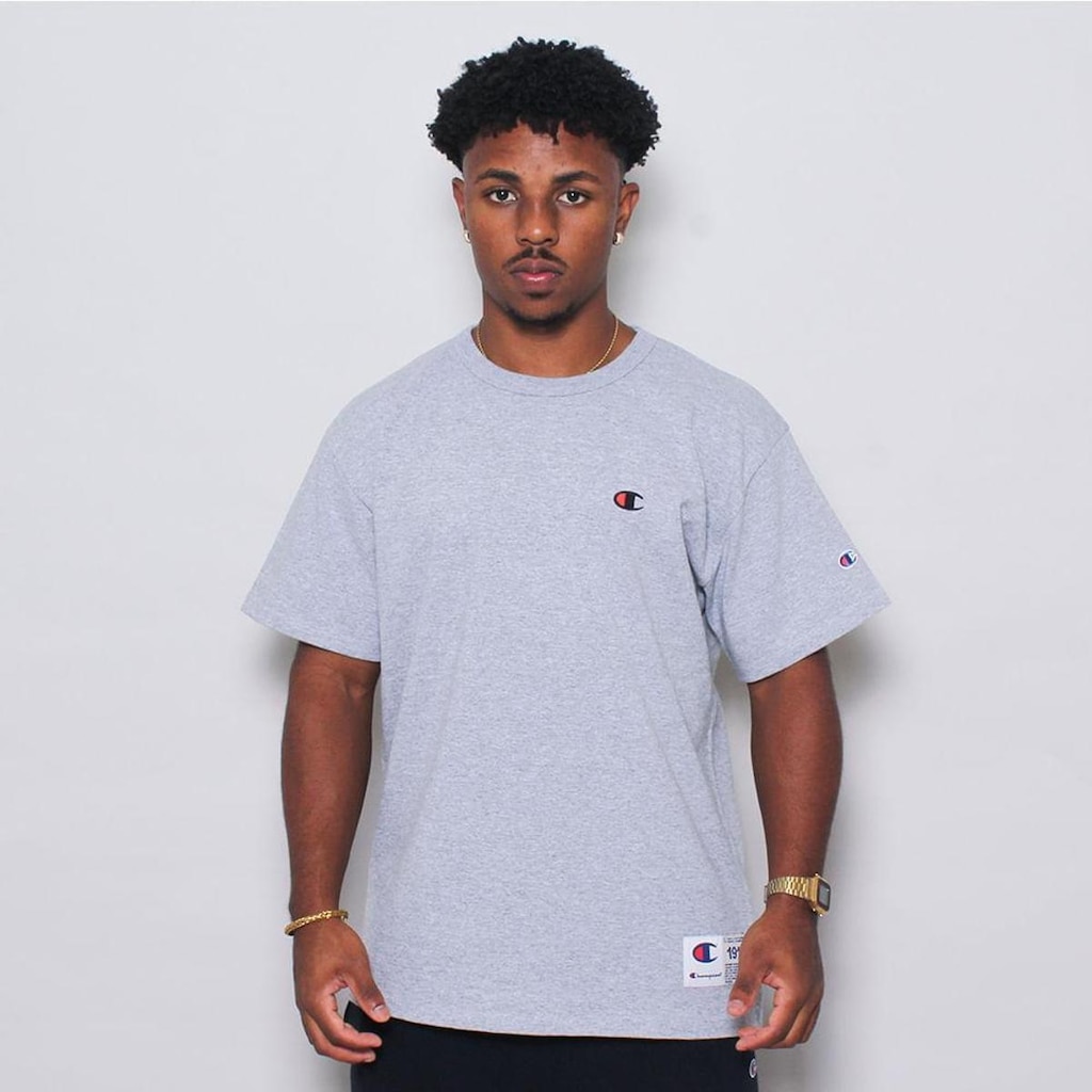 CAMISETA CHAMPION LIFE LOGO C EMB