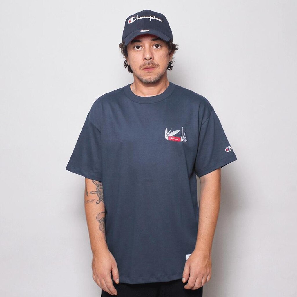 CAMISETA CHAMPION LIFE OUT SIDE TRACKING INK