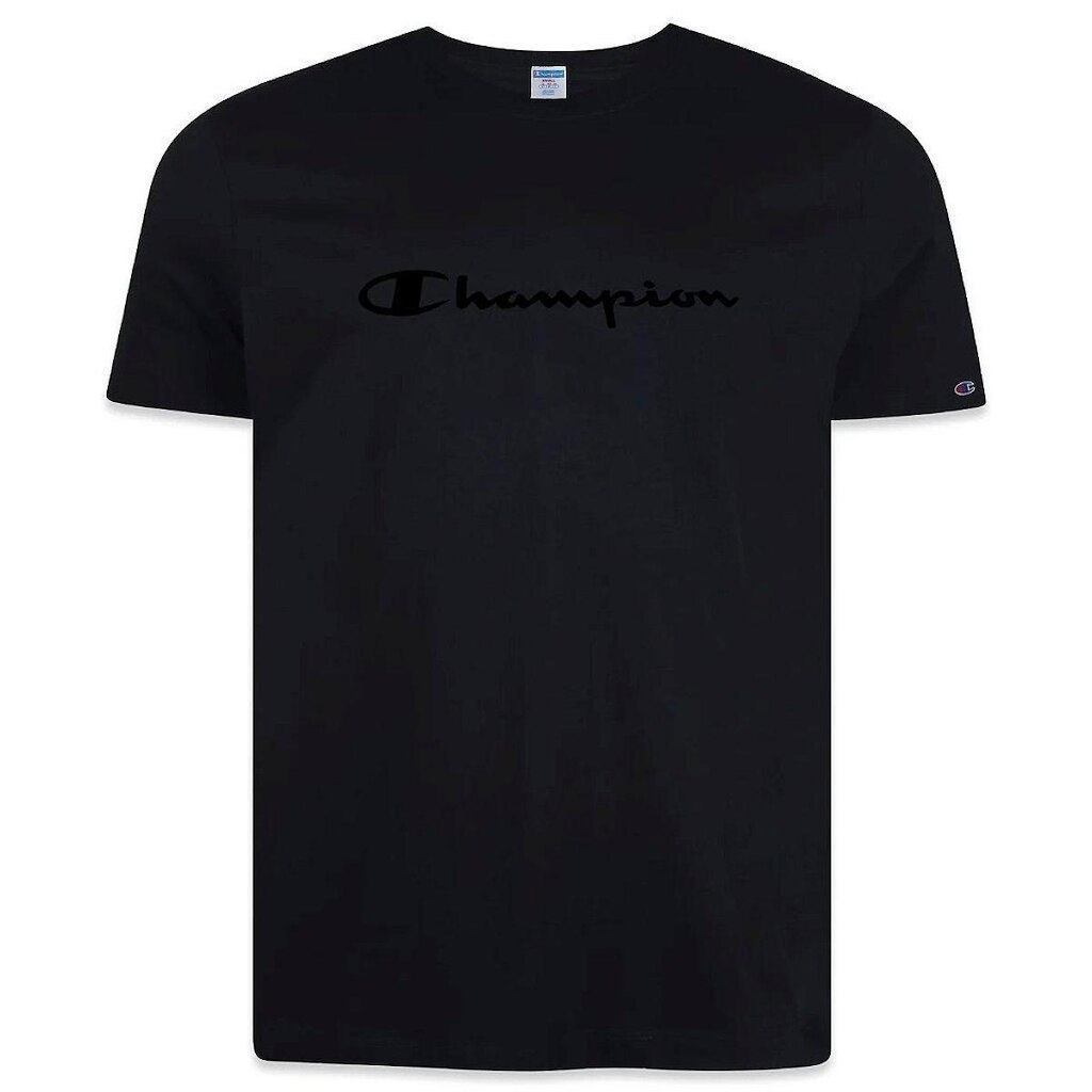 Camiseta Champion Malhão Pes Mc Script Verde Masculino