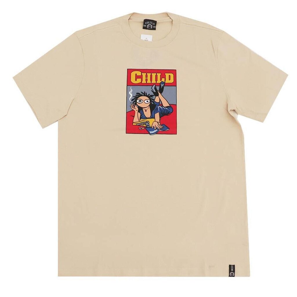 Camiseta Child Fiction - Bege