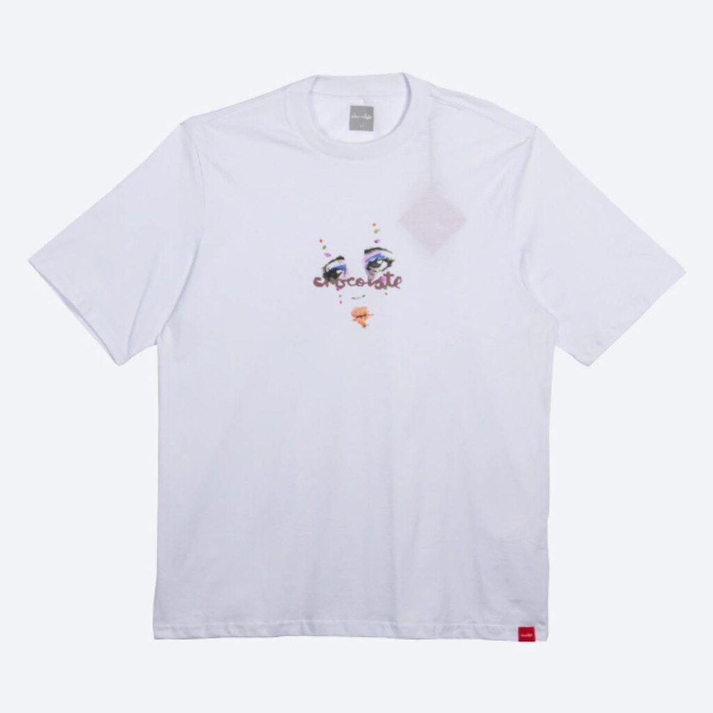 CAMISETA CHOCOLATE SKATEBOARD DREAM RODEO TREE BRANCO