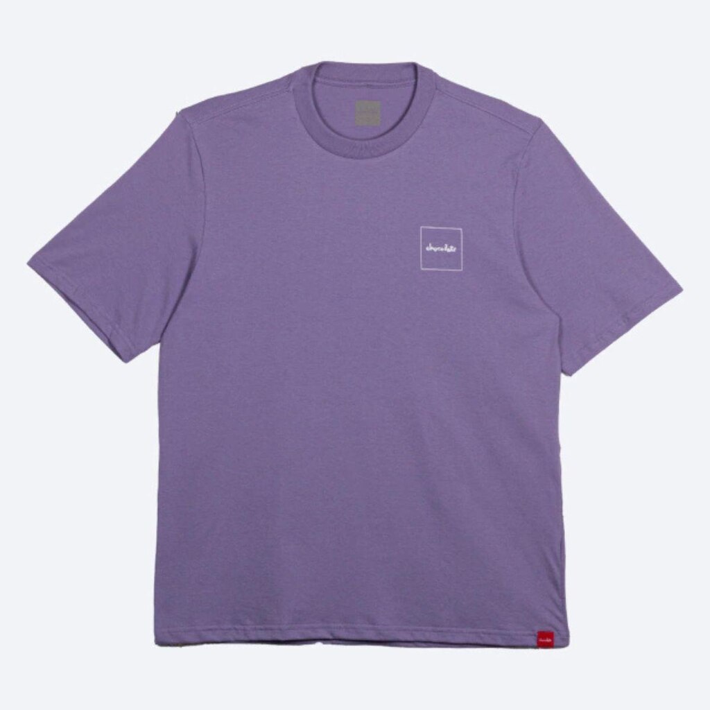 CAMISETA CHOCOLATE SKATEBOARD OG SQUARE TEE LILAS
