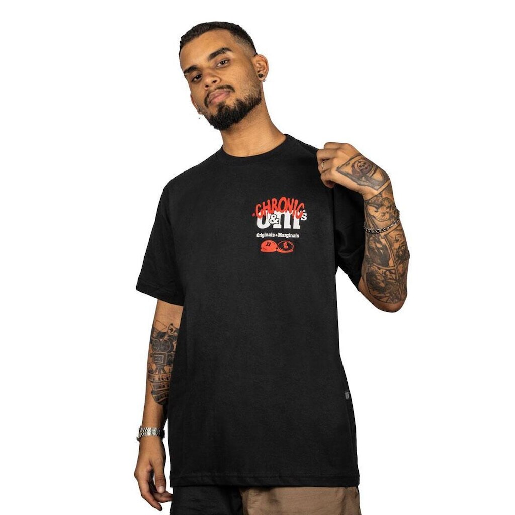 Camiseta Chronic 4229 Preto (Preto)