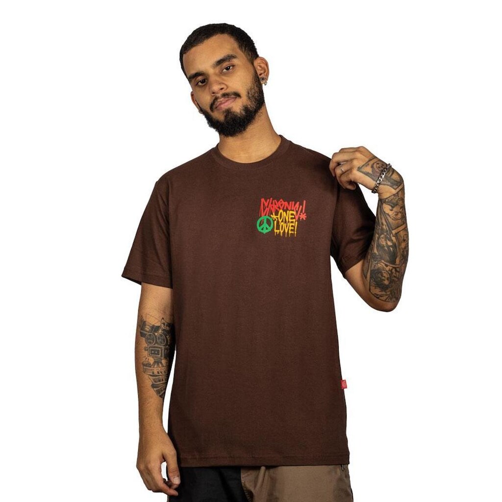 Camiseta Chronic 4498 (Marrom)