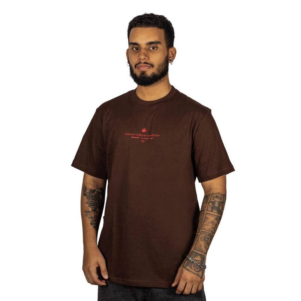 Camiseta Chronic 4593 Marrom Original