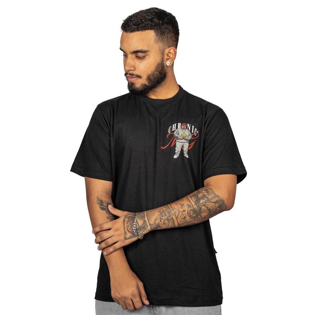Camiseta Chronic 4624 Preto Original