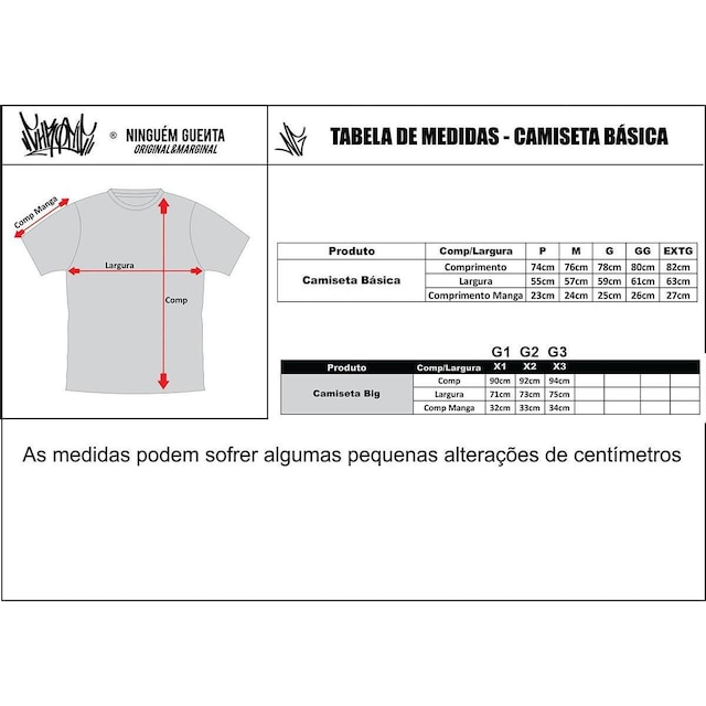 Camiseta Chronic Big Blessed Marginal Marinho 4156