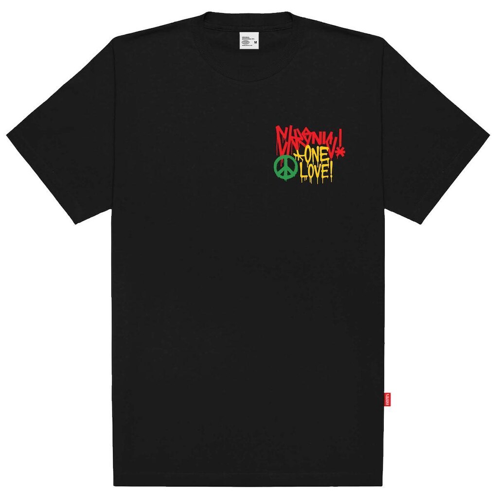 Camiseta Chronic Big Bob Marley Preto 4498