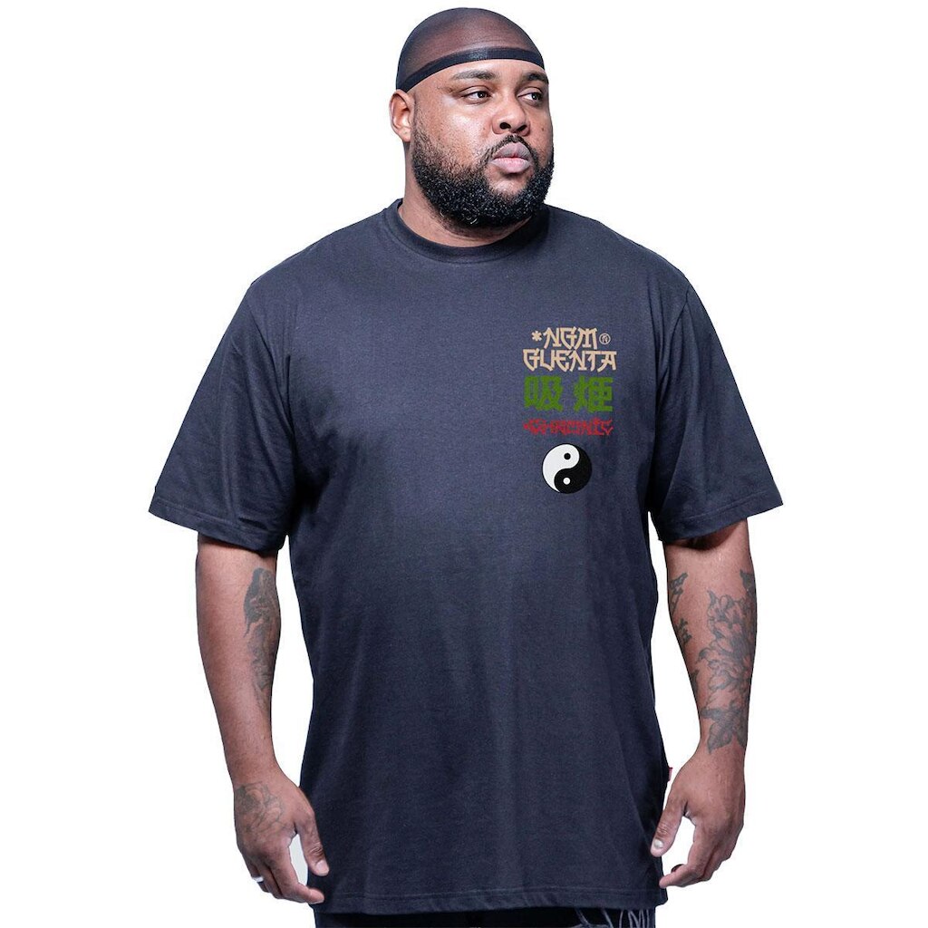 Camiseta Chronic Big Oriental Original 4406 Preto