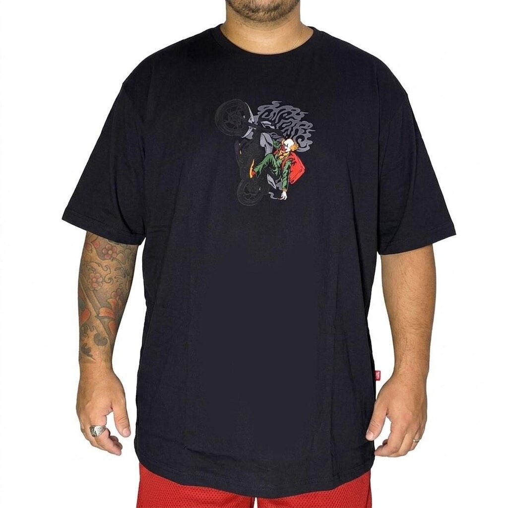 Camiseta Chronic Big Palhaço no Grau Preto 4114