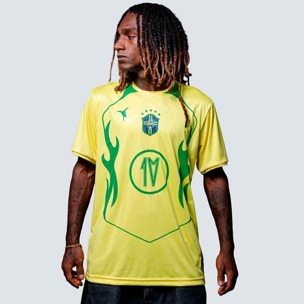 Camiseta Chronic Brasil Copa Amarela Branca Azul Verde