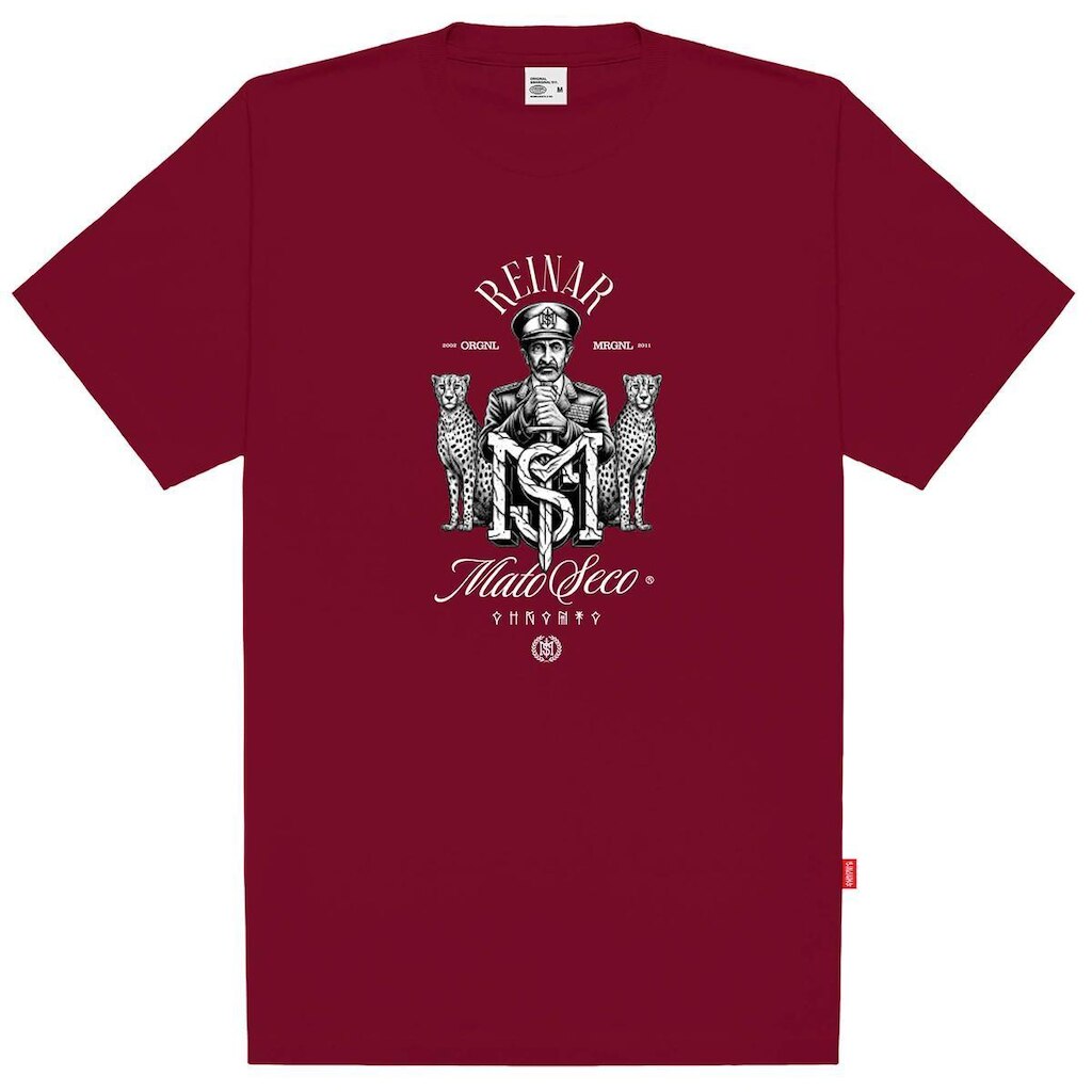 Camiseta Chronic Mato Seco Selassie Vermelho 4607