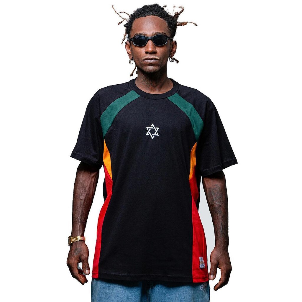 Camiseta Chronic Ponto de Equilibrio Reggae Preto 4701