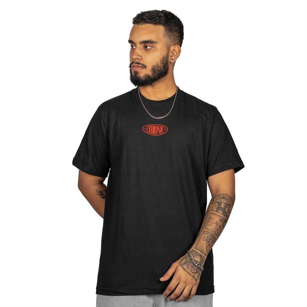 Camiseta Chronic Thug Life Preto Original