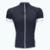 Camiseta ciclismo camisa bike mtb ciclista com bolso lateral com tela - Preto+Branco