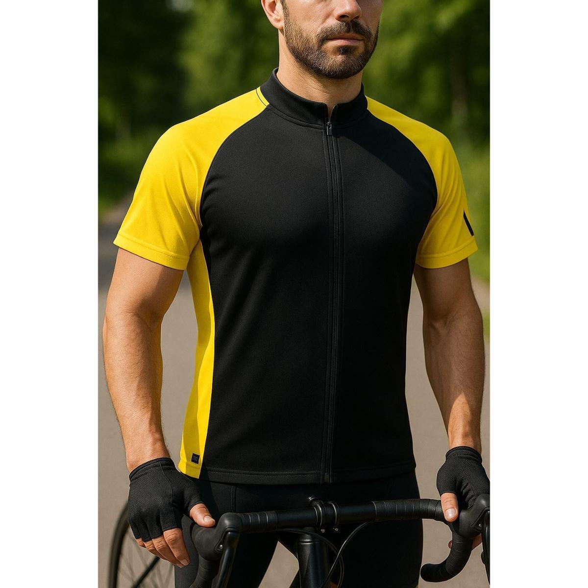 Camiseta Ciclismo Masculina D&A Modas MTB Speed com Zíper e Proteção Solar UV30+ é boa?