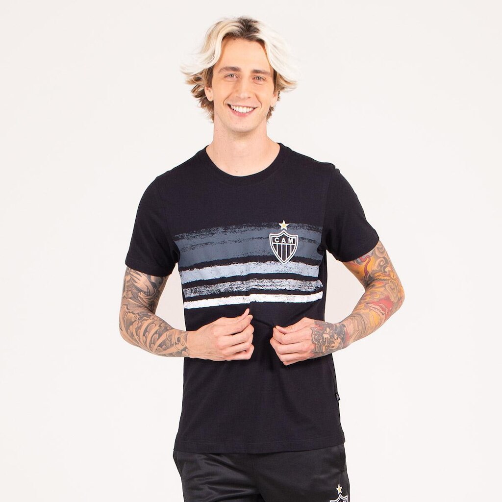 Camiseta Classic Atlético Mineiro Listrado