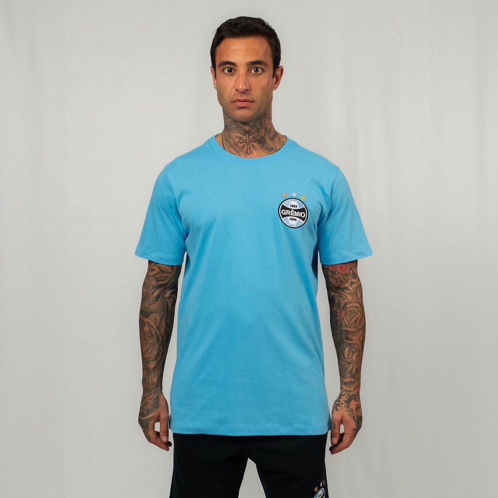 Camiseta Classic Grêmio Tradicional Azul