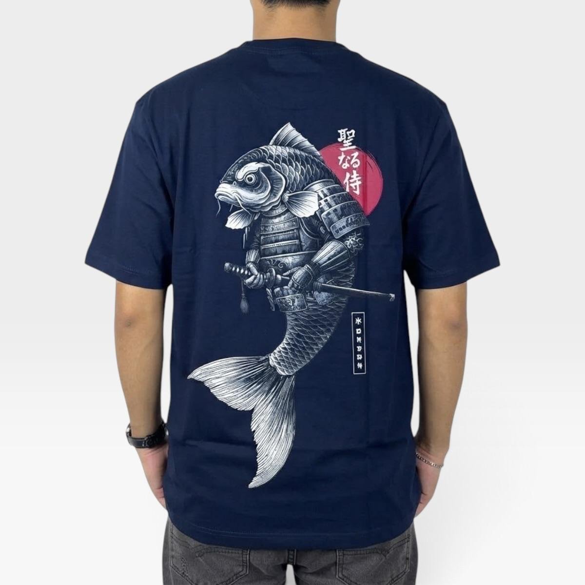 Camiseta Classic Koi Worrior - Okdok - Preto | Netshoes