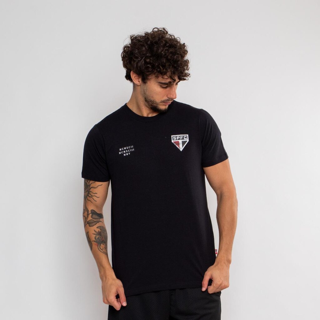 Camiseta Classica Oficial São Paulo Masculina