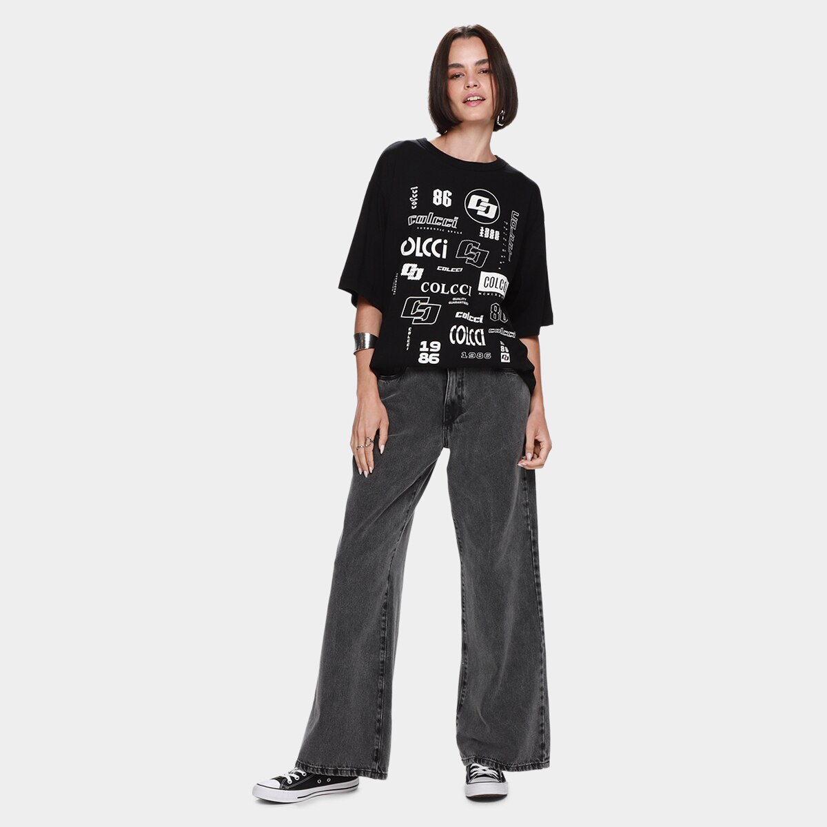 Camiseta Colcci 1986 Casual Feminina - 3
