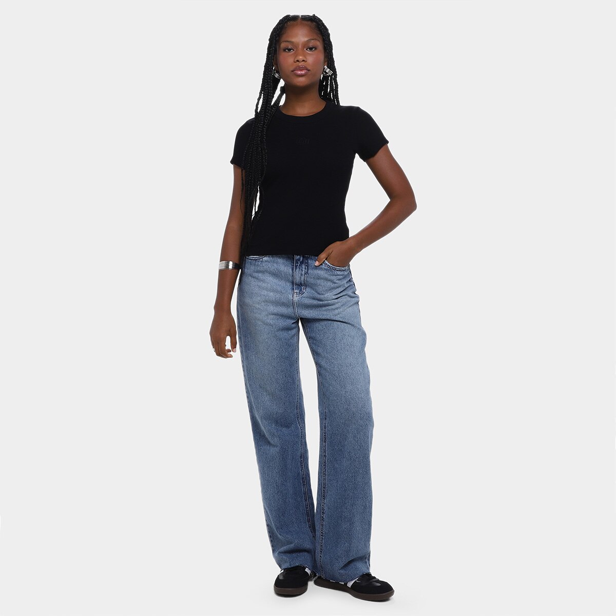 Camiseta Colcci Baby Look Lisa Feminina - 3