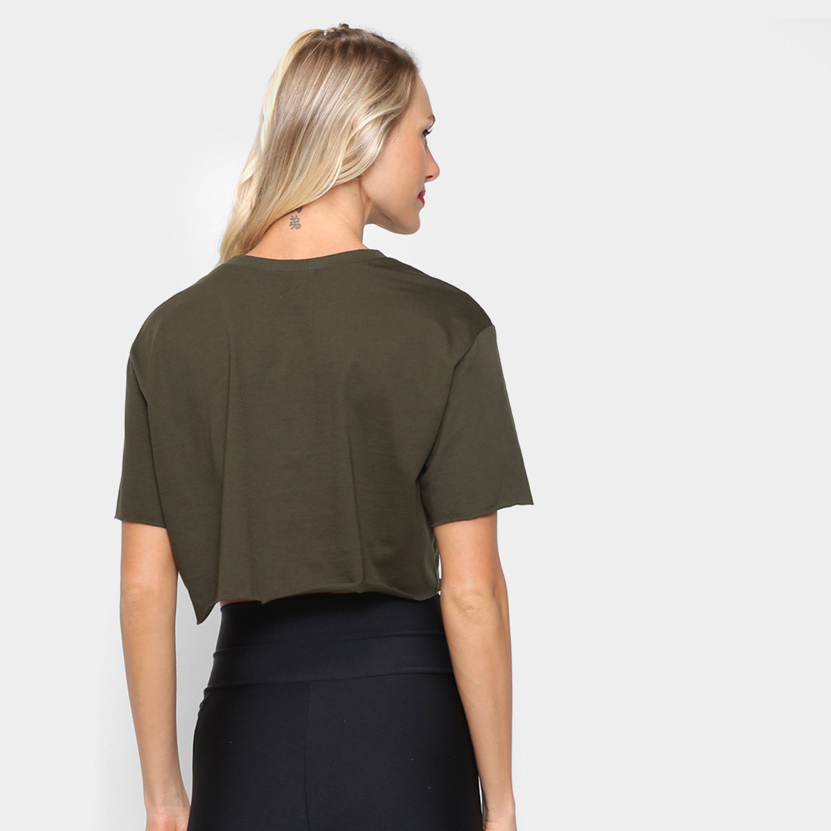 Camiseta Colcci Cropped Feminina - 1