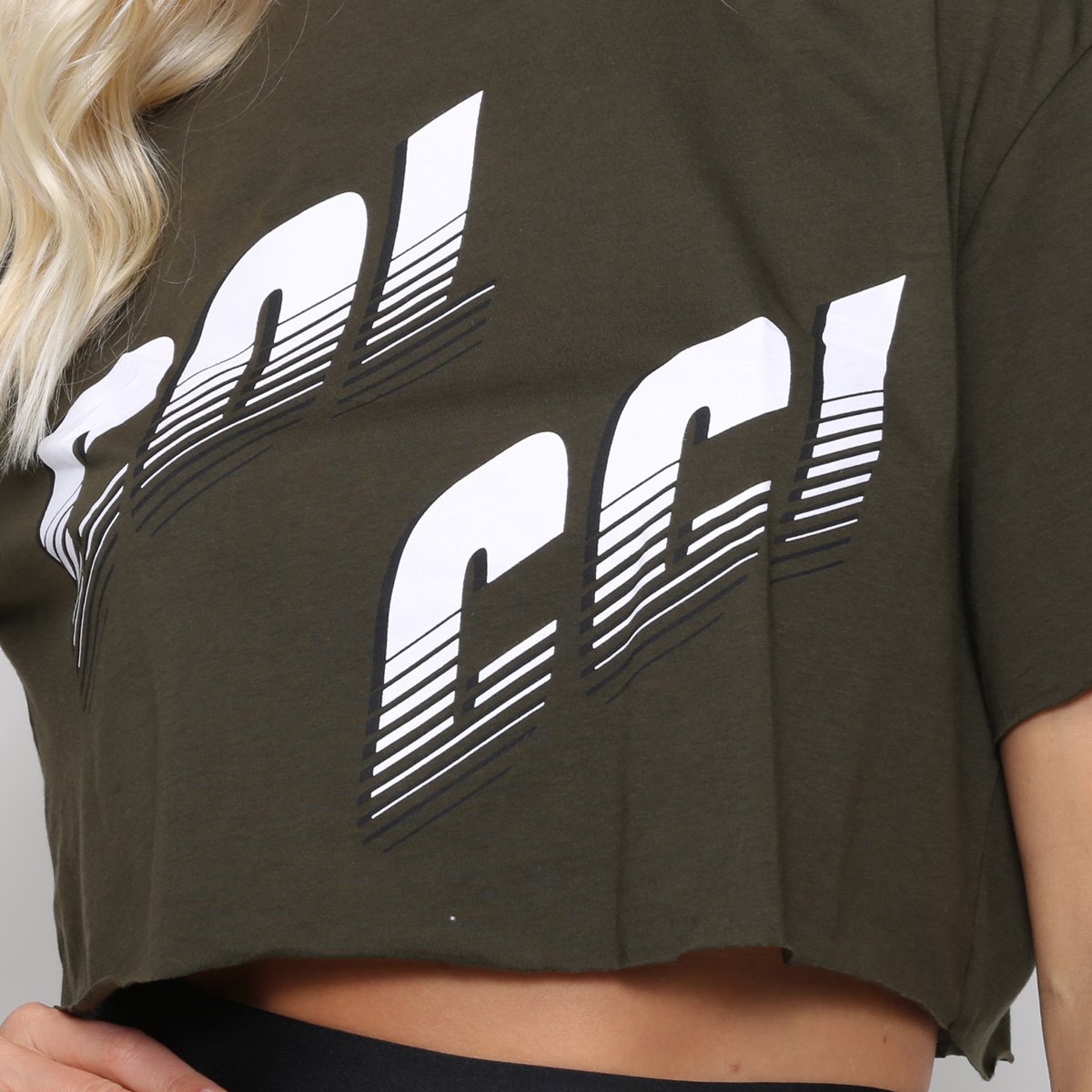 Camiseta Colcci Cropped Feminina - 2