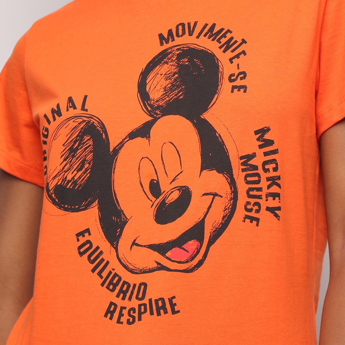 camiseta colcci mickey feminina