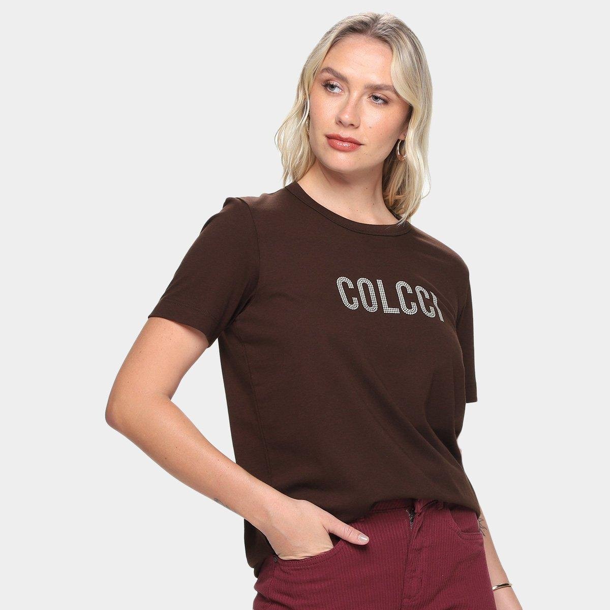 Dafiti Camiseta Colcci Blusas Femininas Colcci Dafiti Camiseta