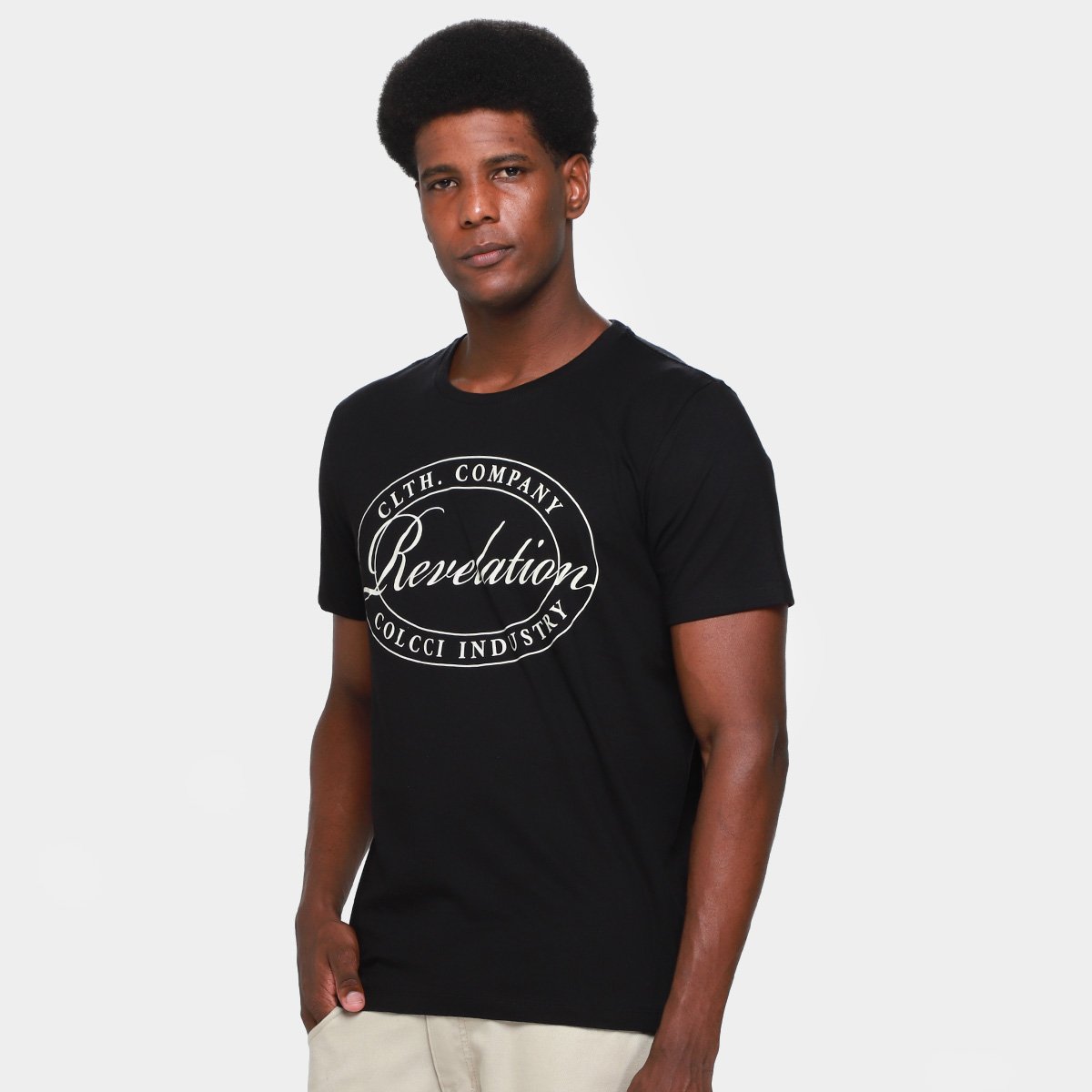 Camiseta Colcci II Casual Masculina Menor preço em Camiseta Colcci II Casual Masculina