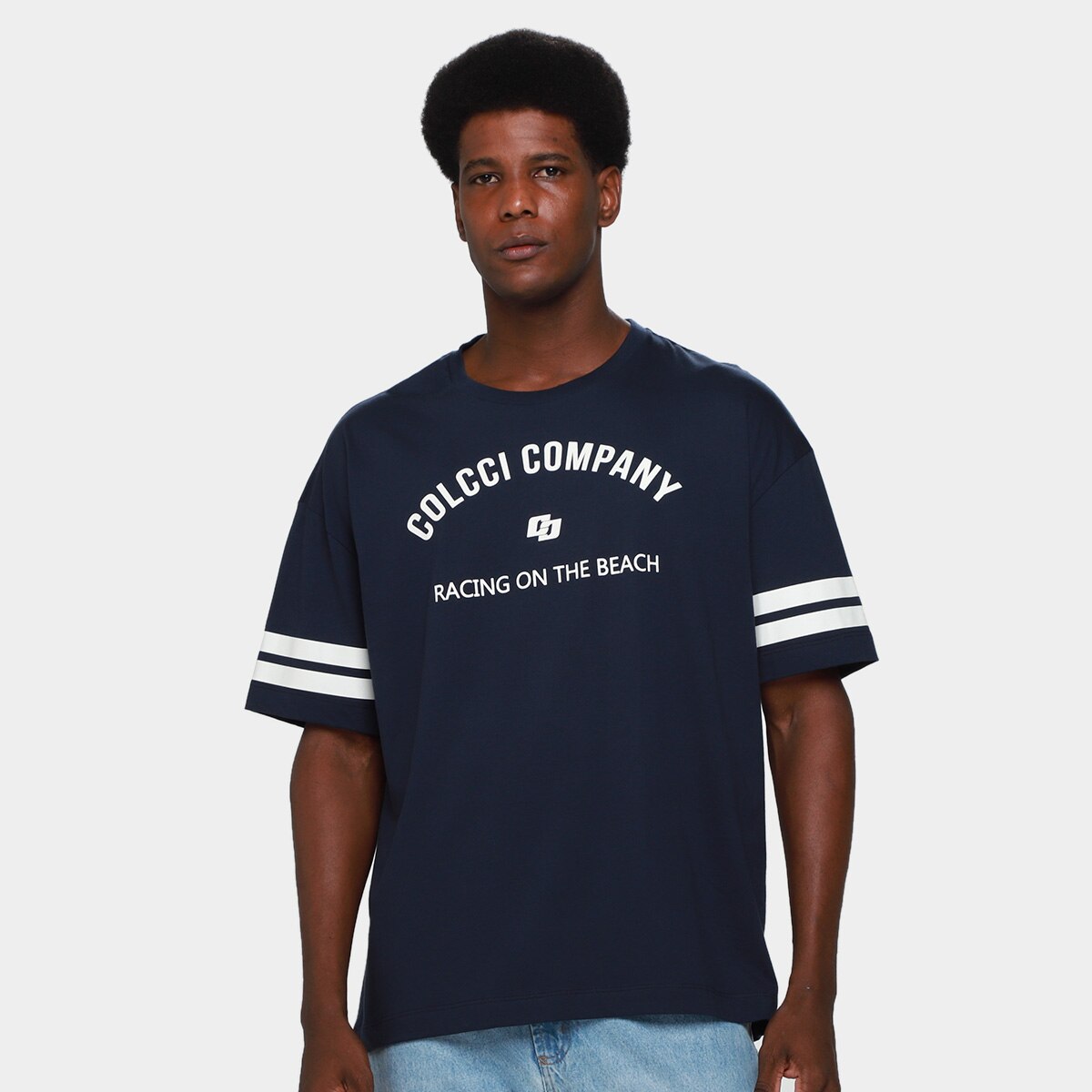 Camiseta Colcci IX Casual Masculina