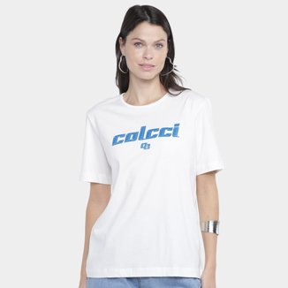 Camiseta Colcci Logo Feminina