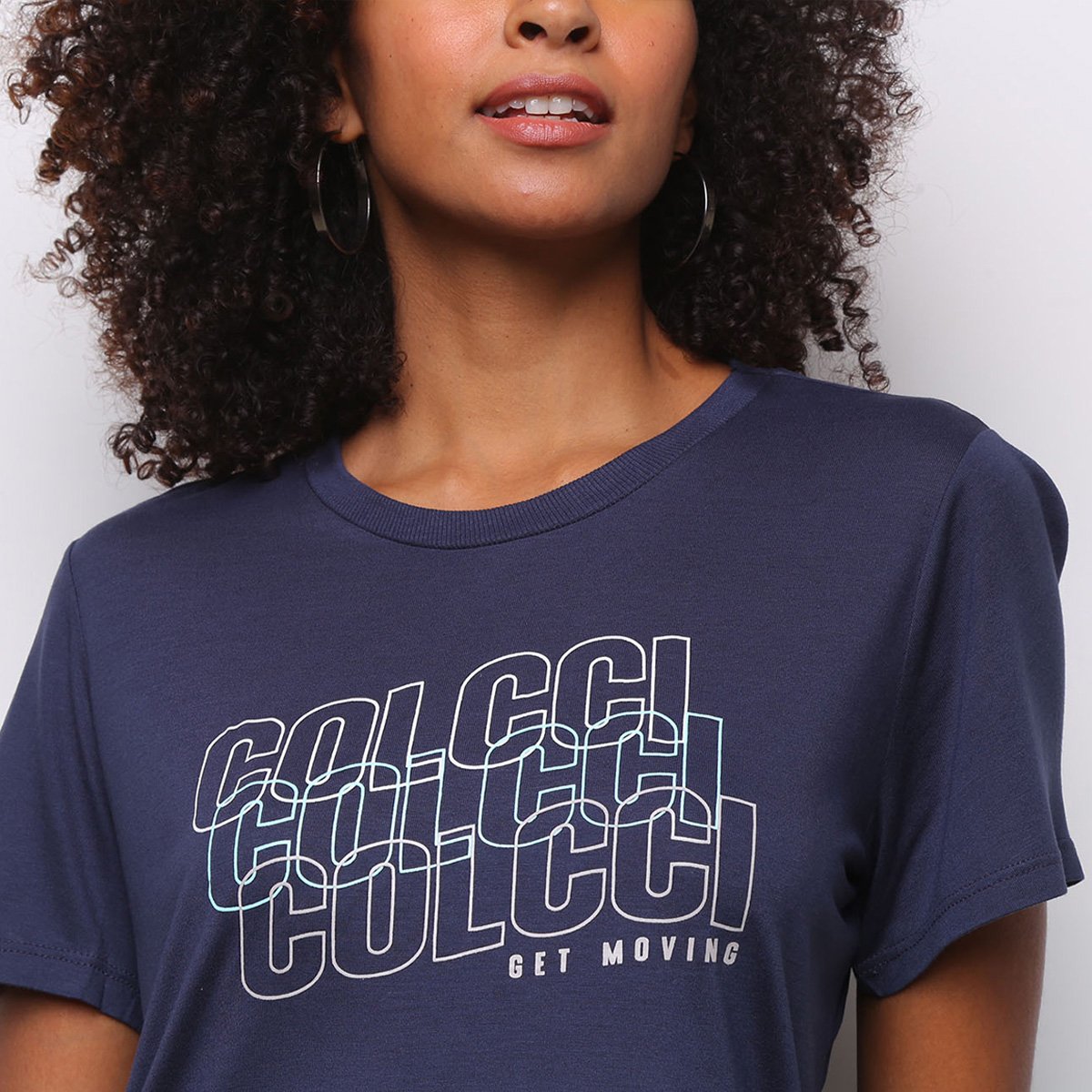 Camiseta Colcci Logo Get Moving Feminina - 2
