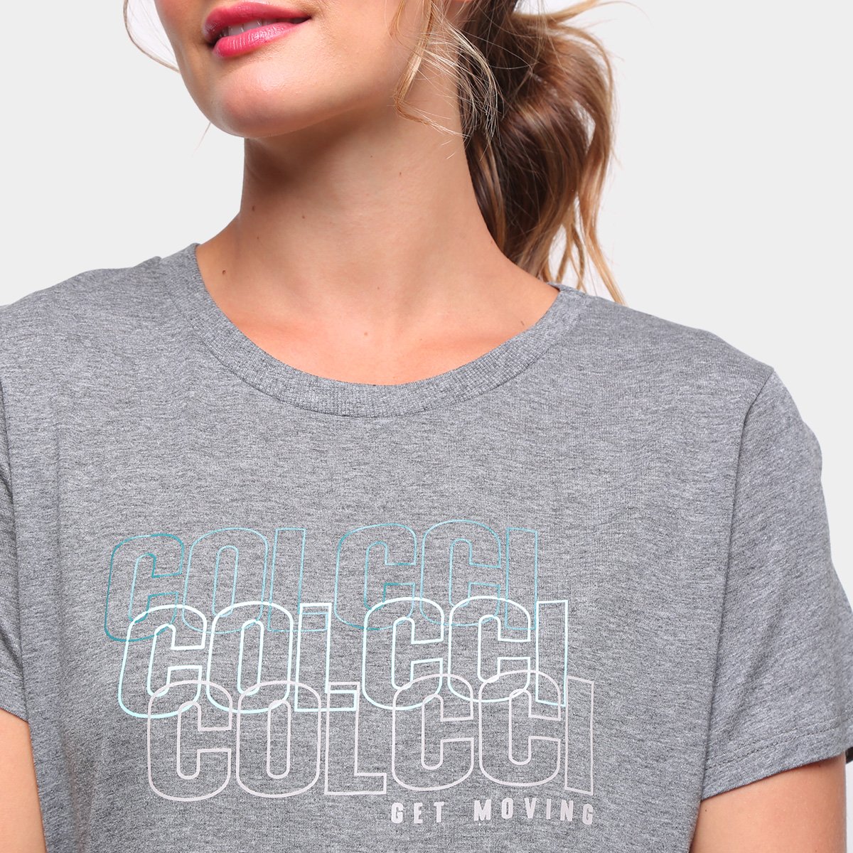 Camiseta Colcci Logo Get Moving Feminina - 2
