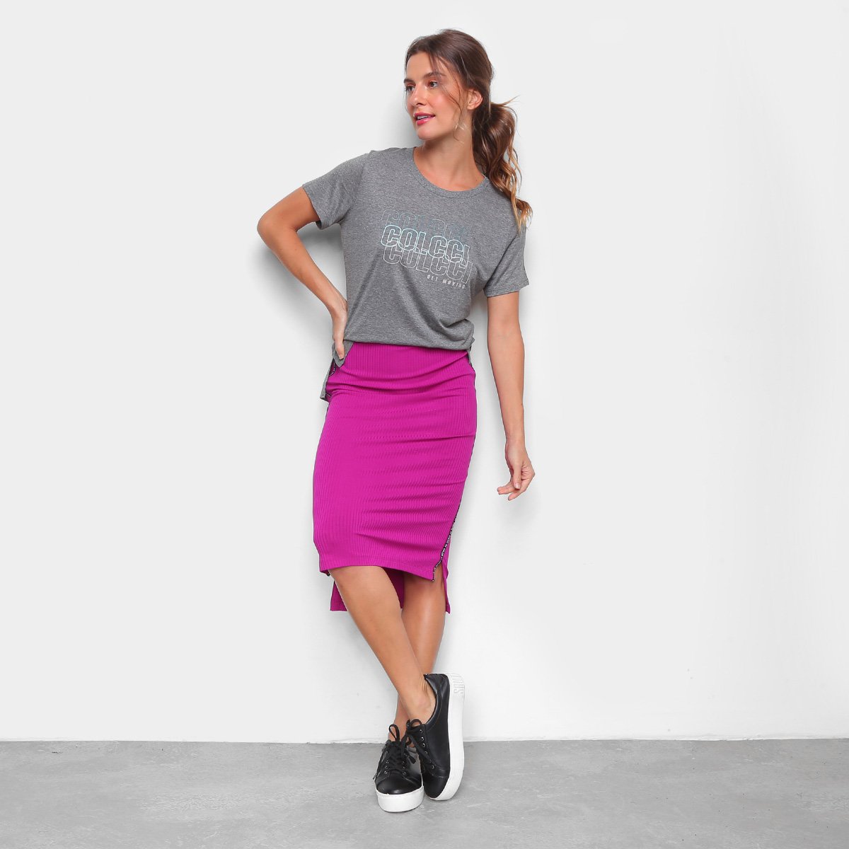 Camiseta Colcci Logo Get Moving Feminina - 3