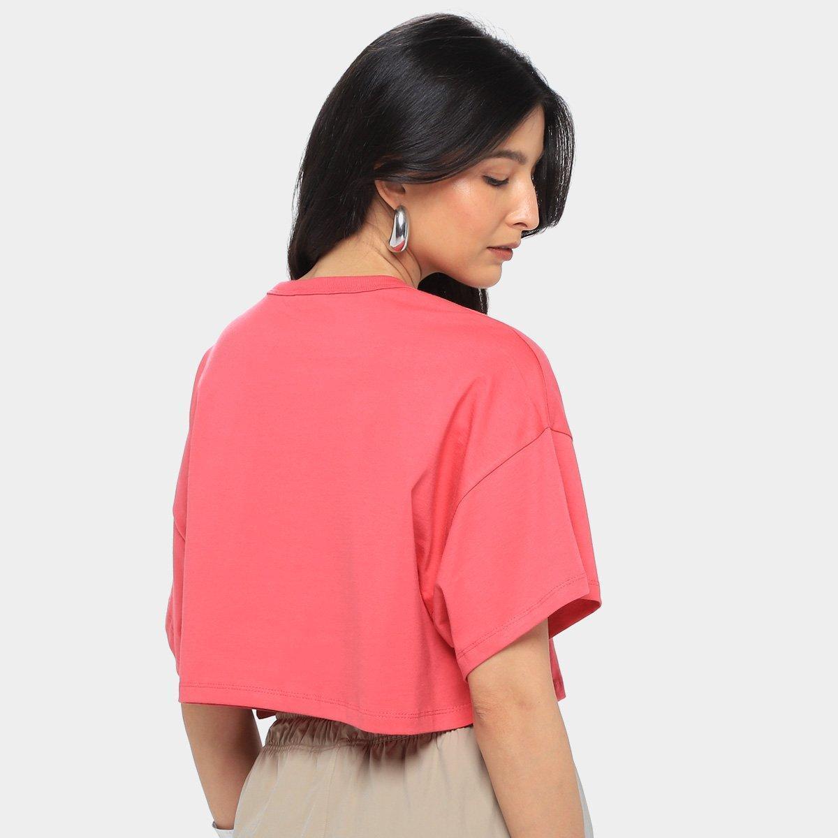 Camiseta Colcci Sport Cropped Feminina - 1